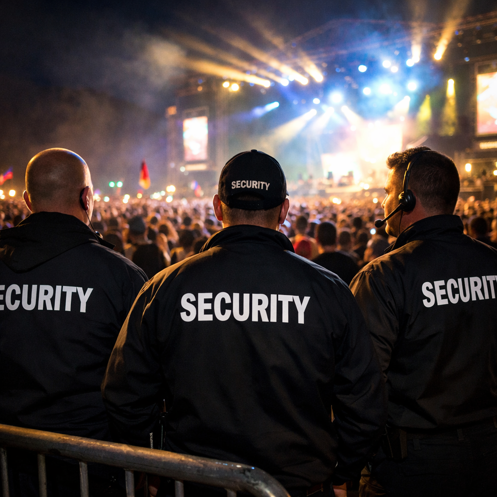 Event beveiliging festival